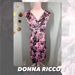 EUC Donna Ricco Floral Dress